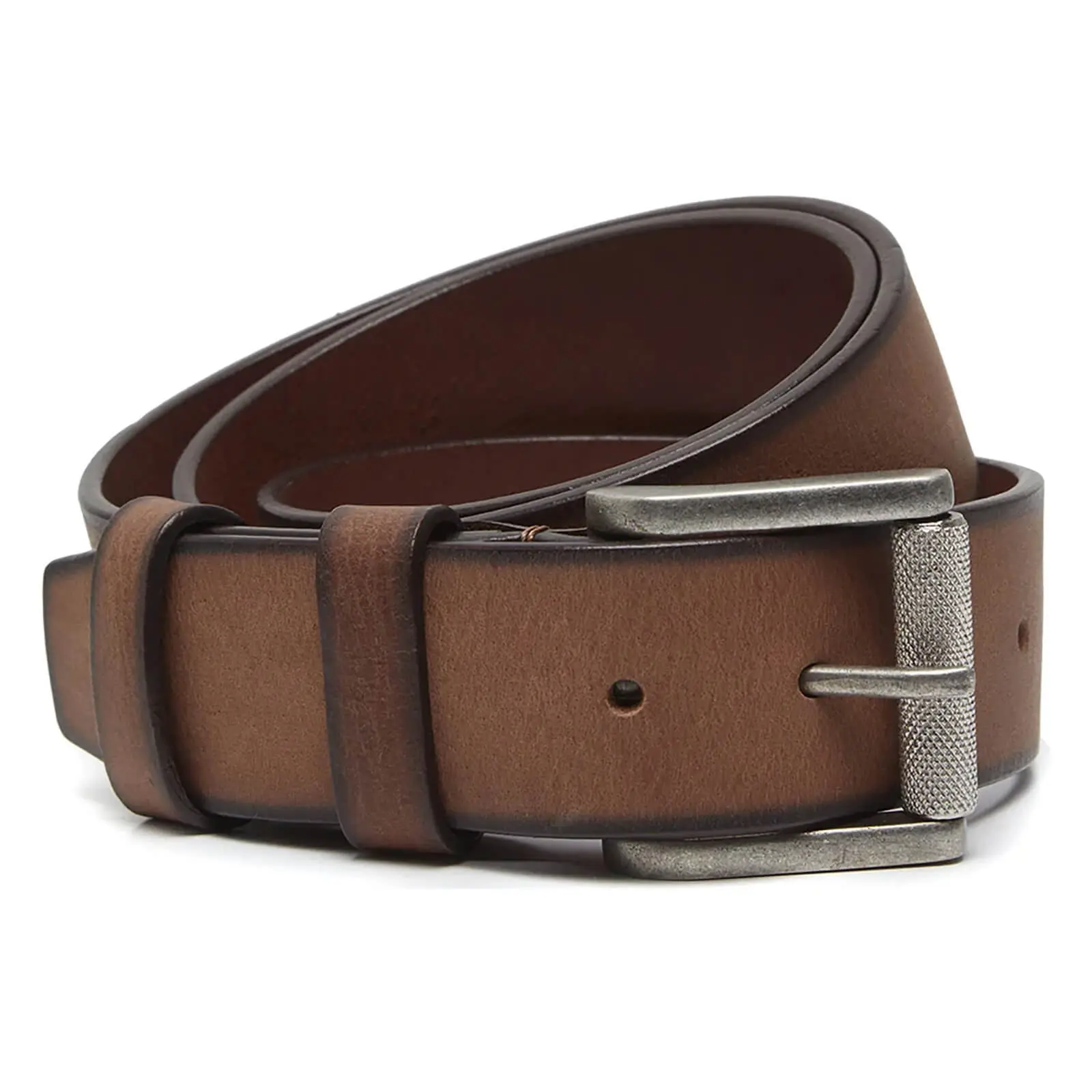 Pánský kožený opasek The Chesterfield Brand Ayden - koňak