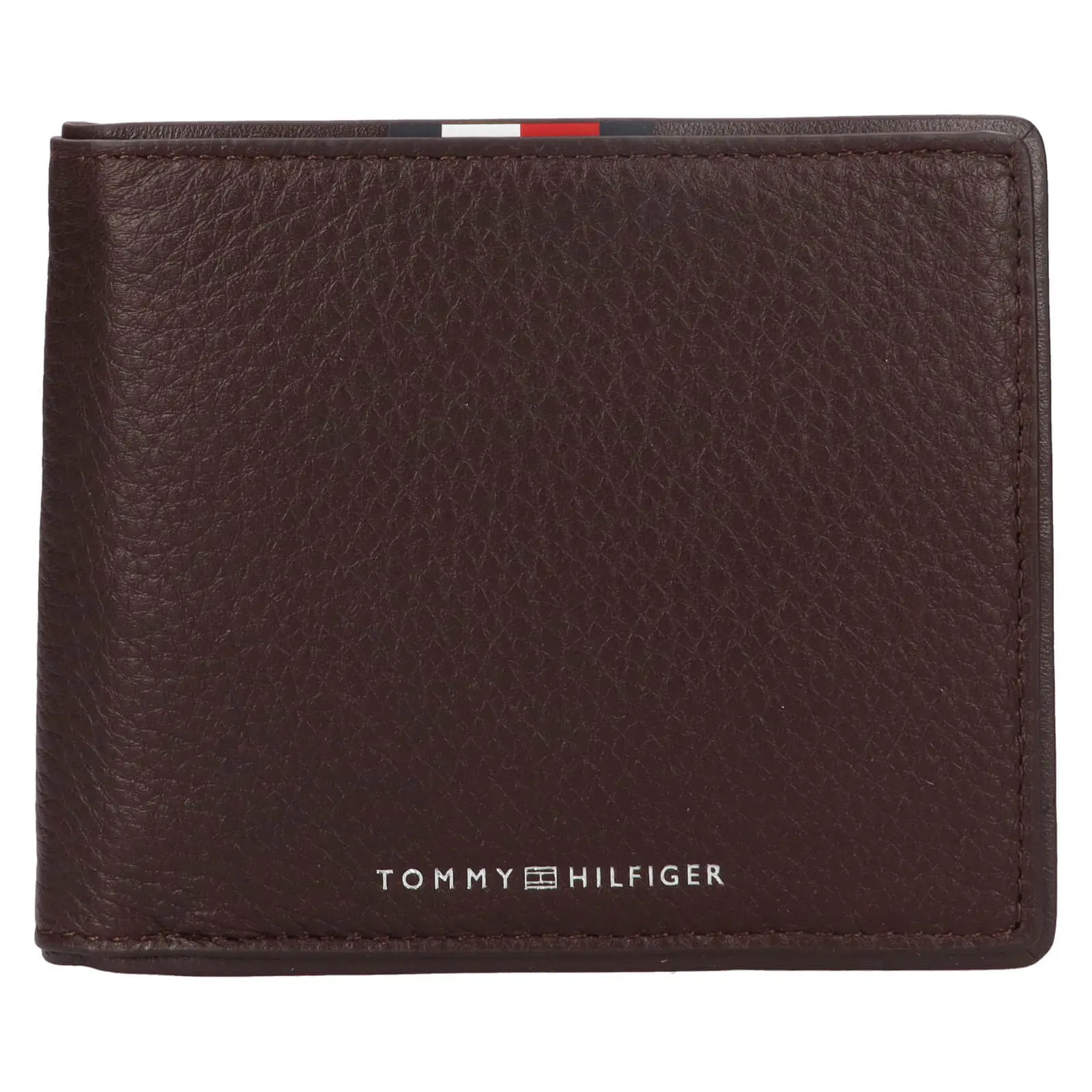 Pánská kožená peněženka Tommy Hilfiger Vigo - hnědá