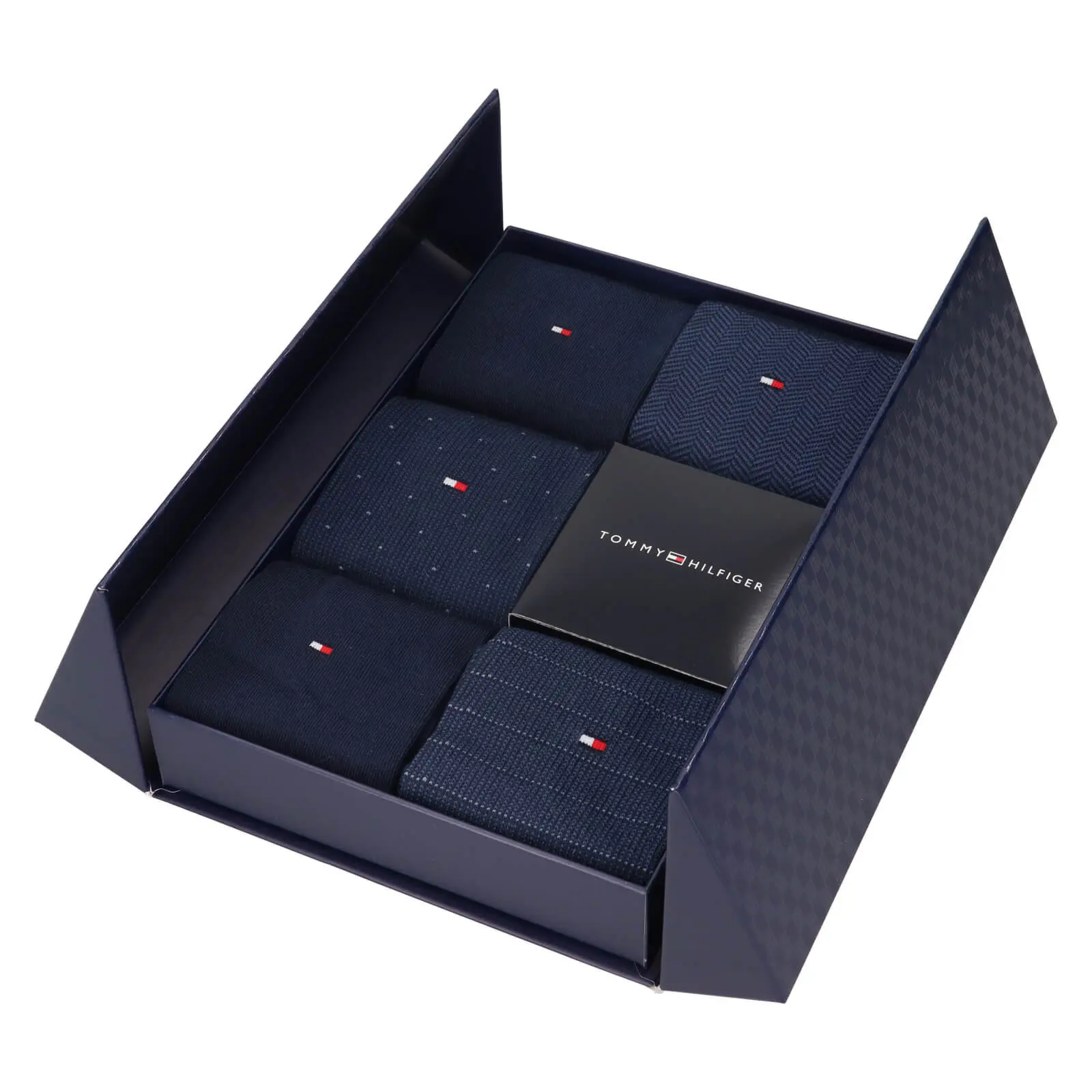 Dárková sada ponožek Tommy Hilfiger Mane – 5 párů, modré