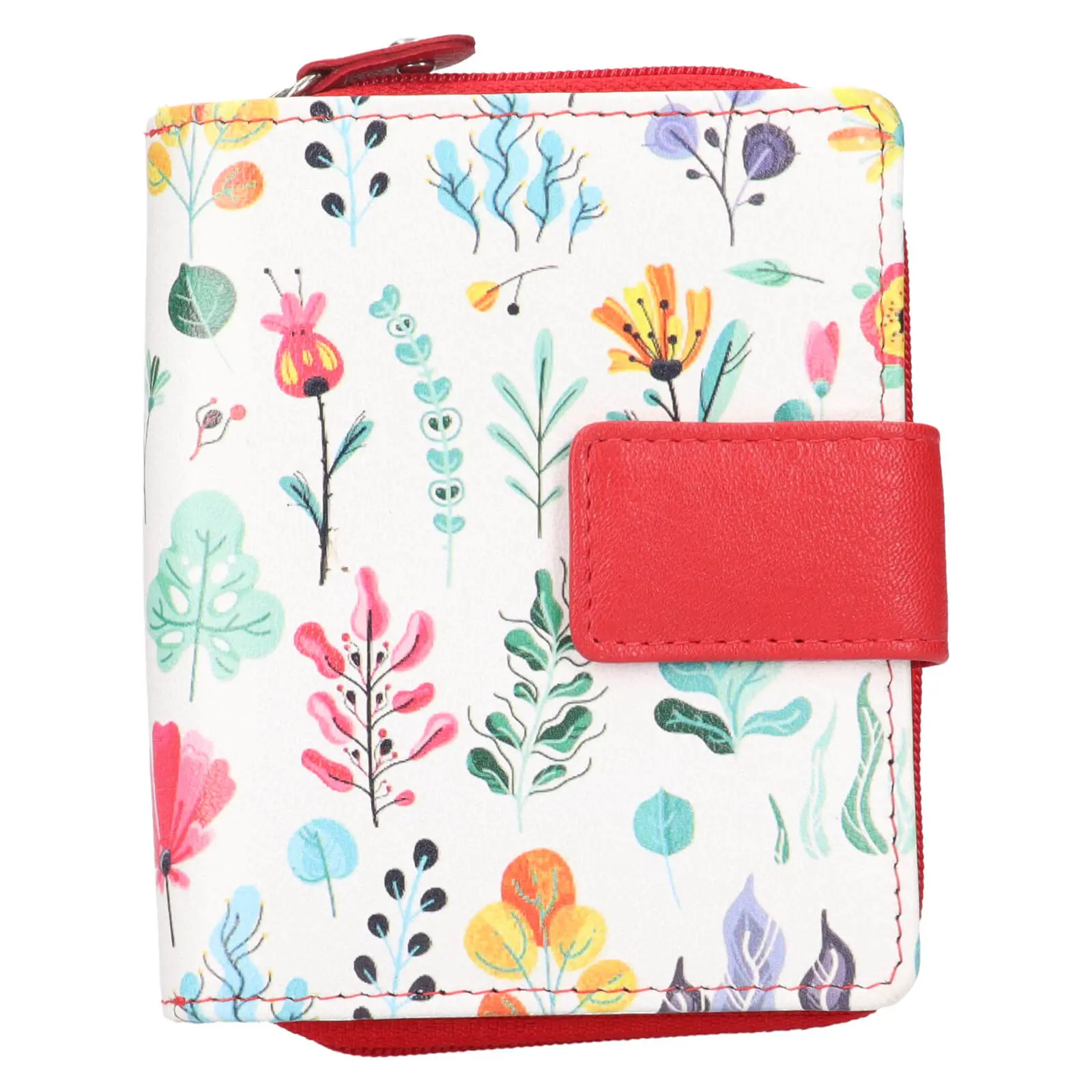 Dámská kožená peněženka DD Anekta Magdalen - květy