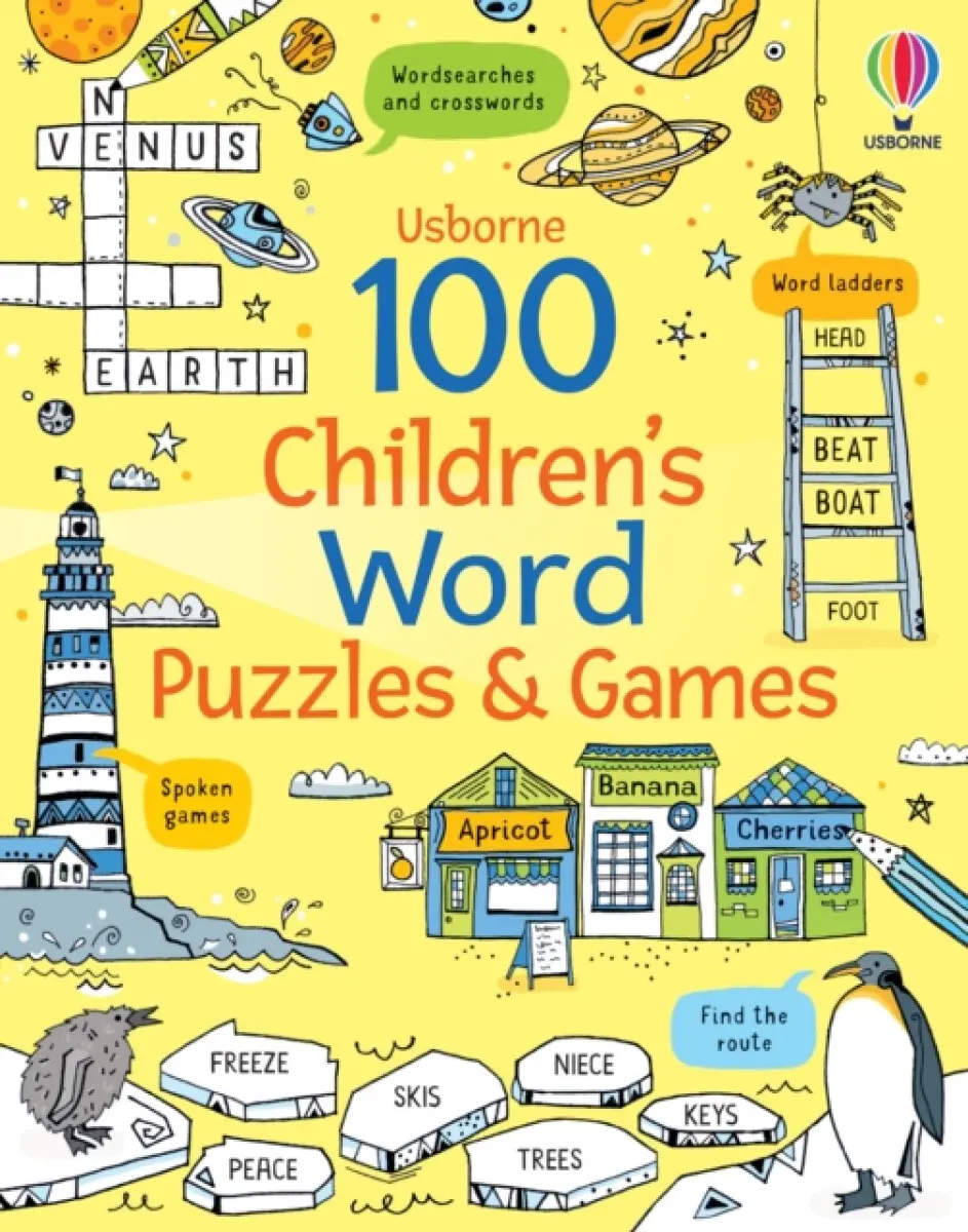 100 Children's Word Puzzles and Games - Phillip Clarke