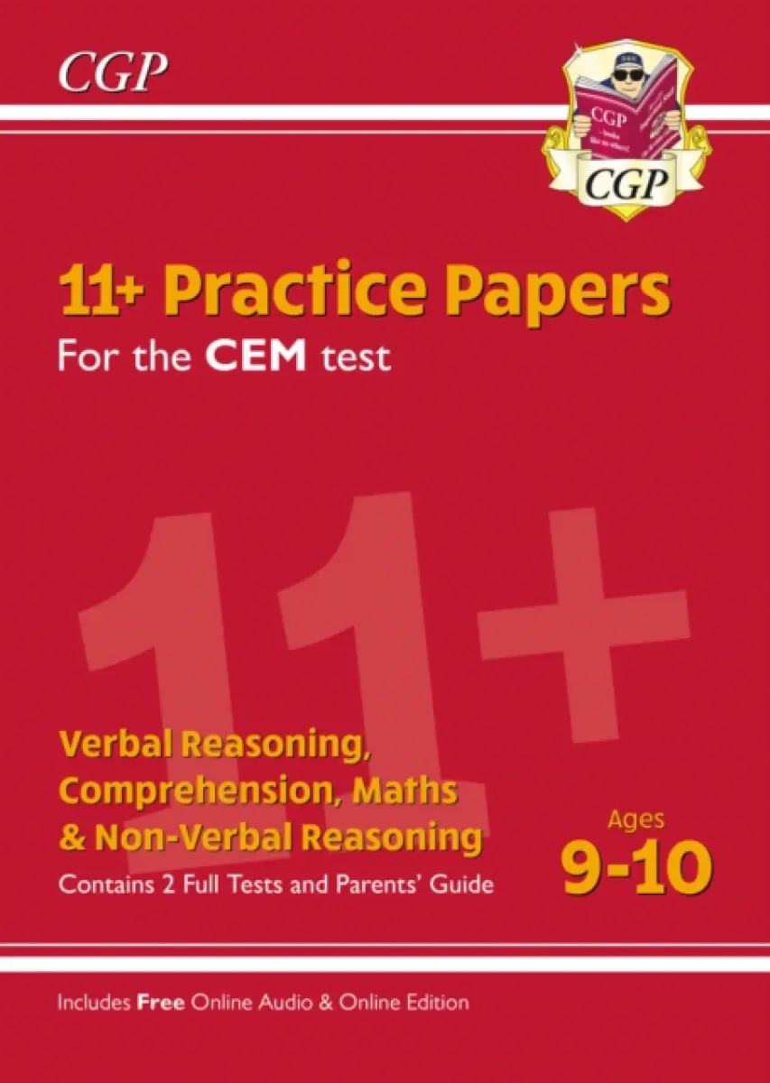 11+ CEM Practice Papers - Ages 9-10 (with Parents' Guide & Online Edition) - CGP Books