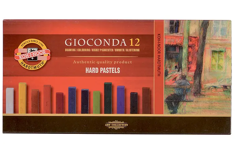 Gioconda sada tvrdých pastelů 12ks