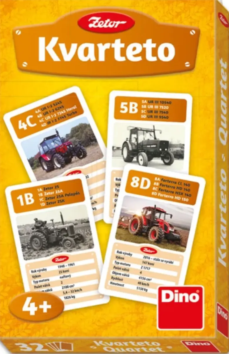 DINO Kvarteto Zetor 26418