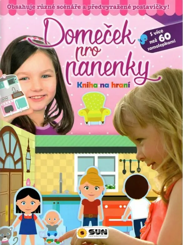 Domeček pro panenky - Kniha na hraní - kolektiv autorů