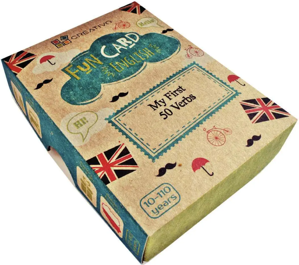 Fun Card English: My First 50 Verbs