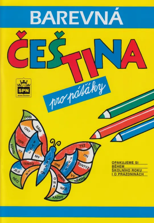 Barevná čeština pro páťáky - Jana Pavlová