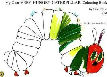 My Own Very Hungry Caterpillar Colouring Book - Eric Carle,My Own Very Hungry Caterpillar Colouring Book - Eric Carle - kniha z kategorie Omaľovávanky
