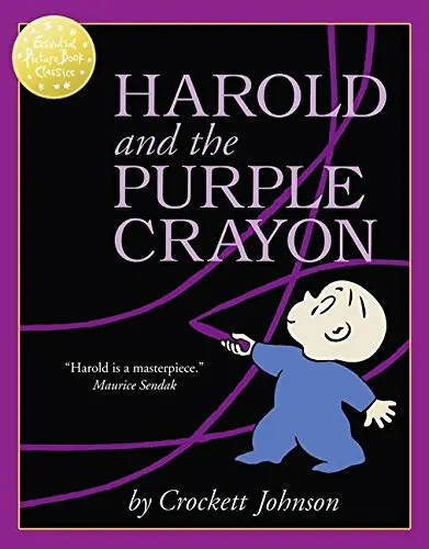 Harold and the Purple Crayon - Crockett Johnson,Harold and the Purple Crayon - Crockett Johnson - kniha z kategorie Beletria