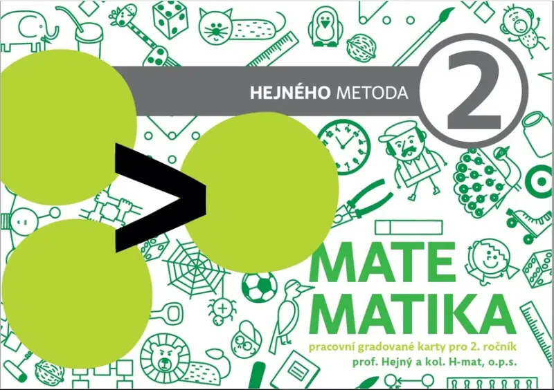 Matematika 2 - Pracovné gradované karty (Hejného metóda) - Milan Hejný