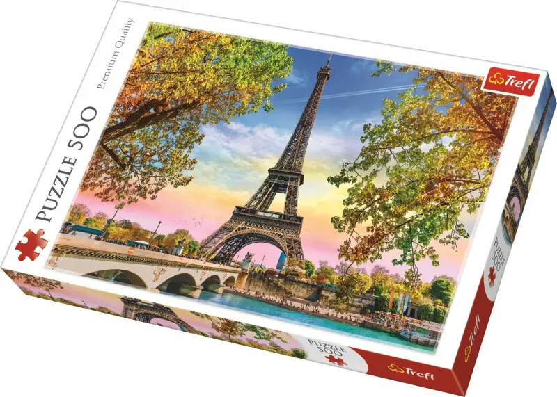 Trefl Puzzle Romantická Paříž / 500 dílků
