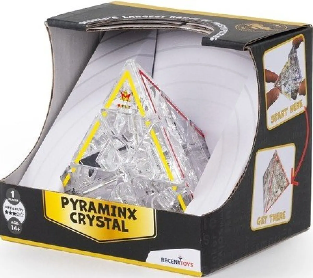 Recenttoys křišťálová pyramida