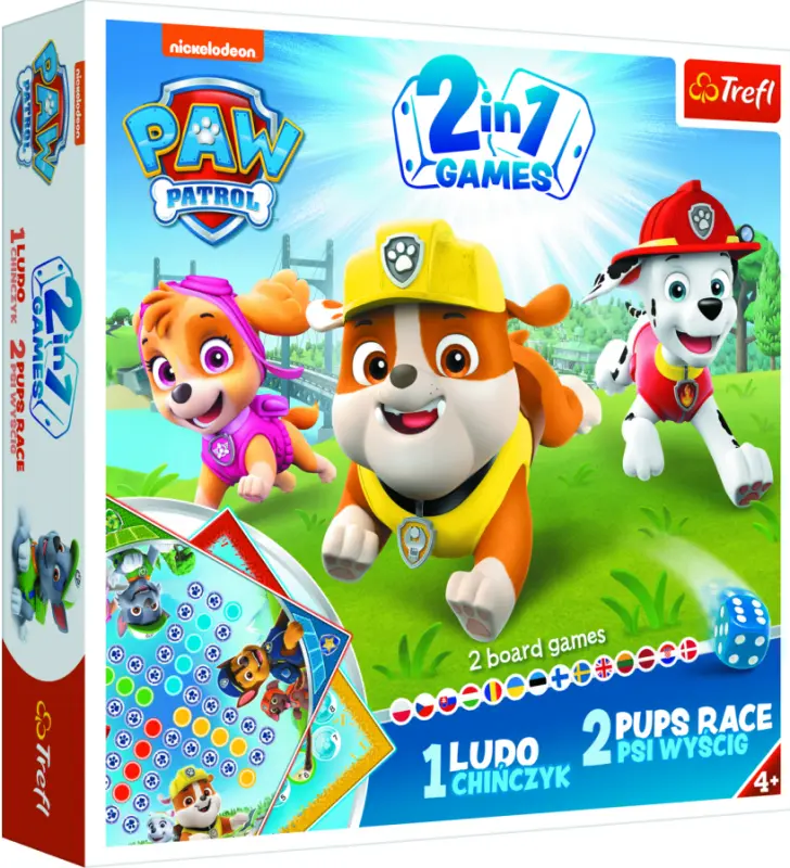 2in1 Ludo/Pups race Paw Patrol - hra z kategorie Ostatné