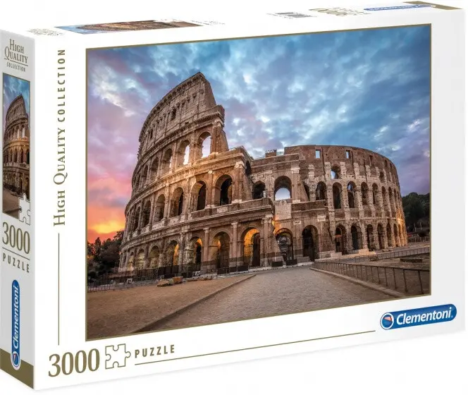 Puzzle Koloseum při východu slunce 3000 dílků - Comansi