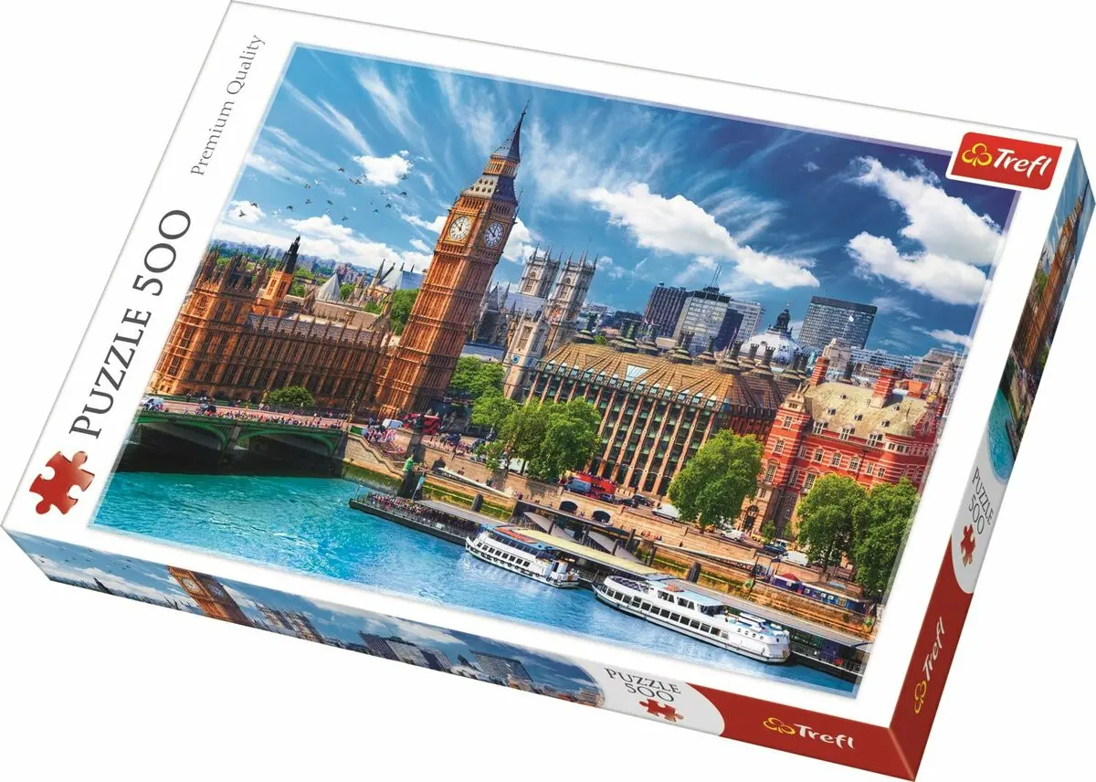 Trefl Puzzle 500 dílků Sunny London 37329