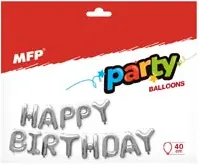 Balónek foliový HAPPY BIRTHDAY 40cm