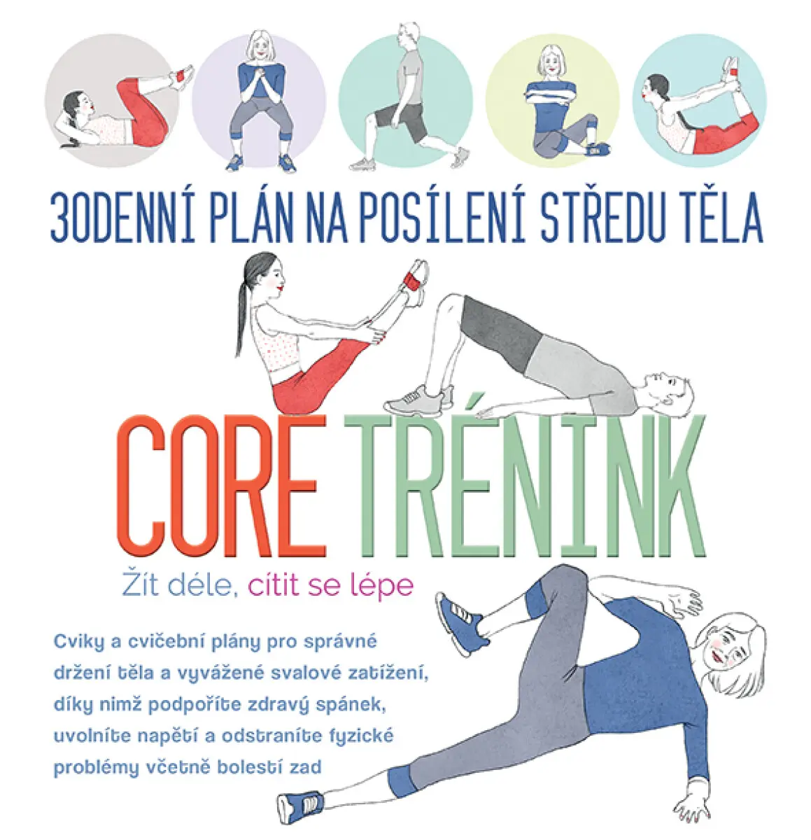 30denní plán na posílení středu těla - Davies Sara, Giovanni Costra