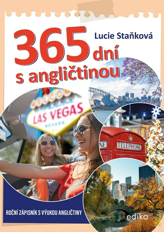 365 dní s angličtinou (roční zápisník s výukou angličtiny) - Lucie Staňková