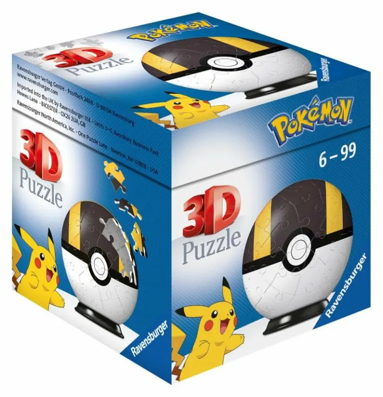 Puzzle-Ball Pokémon Motiv 3 - položka 54 dílků