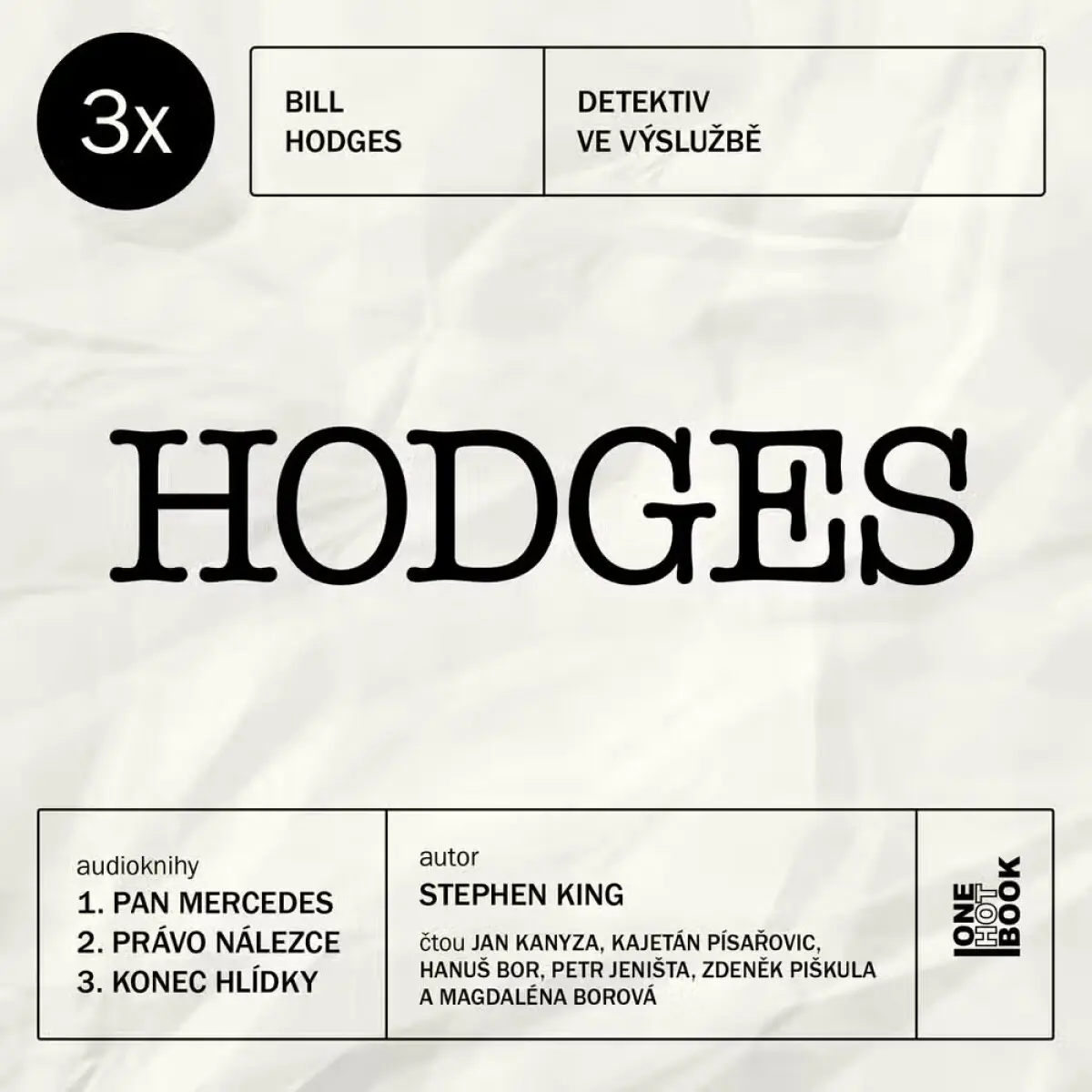 3x Hodges - Stephen King - audiokniha