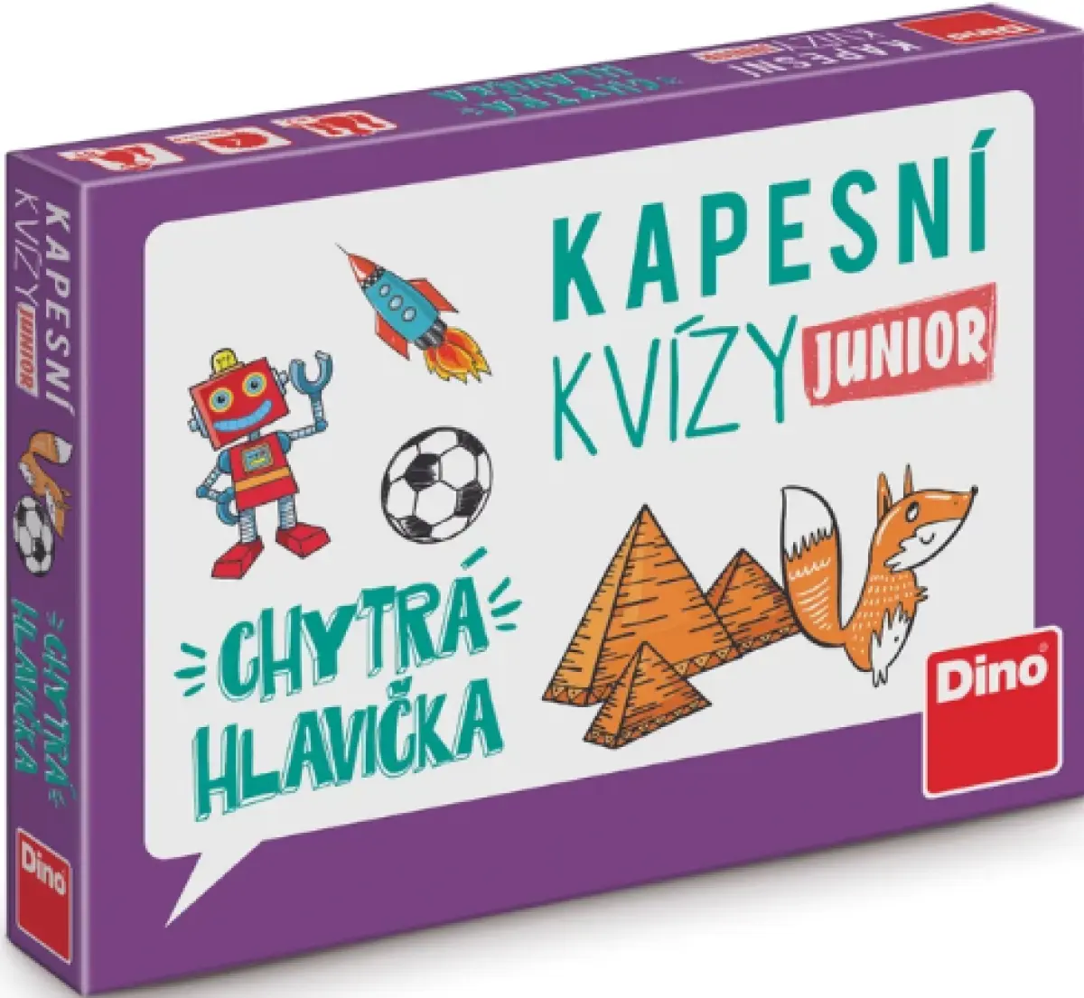 Kapesní kvízy junior - chytrá hlavička, cestovní hra