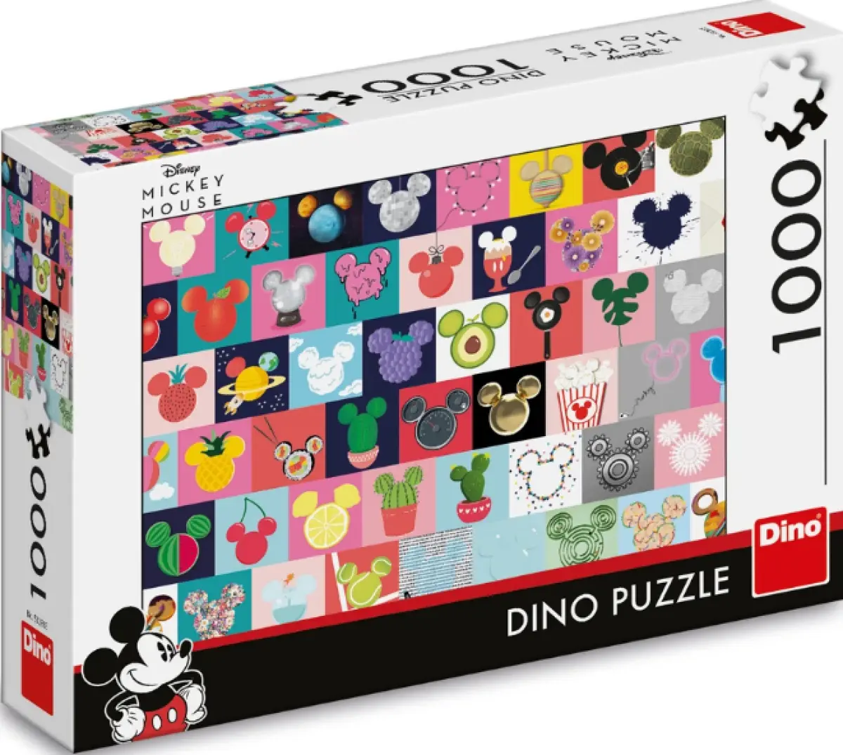 Puzzle Mickey uši 1000 dílků - Dino