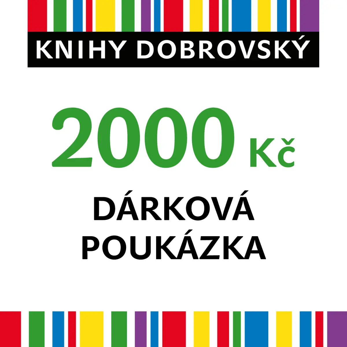 Elektronická dárková poukázka 2000 Kč