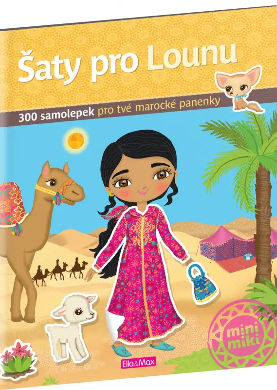Šaty pro Lounu (300 samolepek pro tvé marocké panenky)