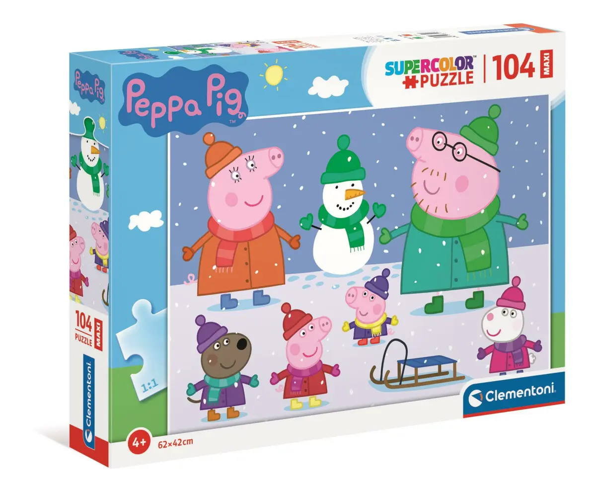 Maxi - Peppa Pig - puzzle z kategorie 60 – 300 dielikov