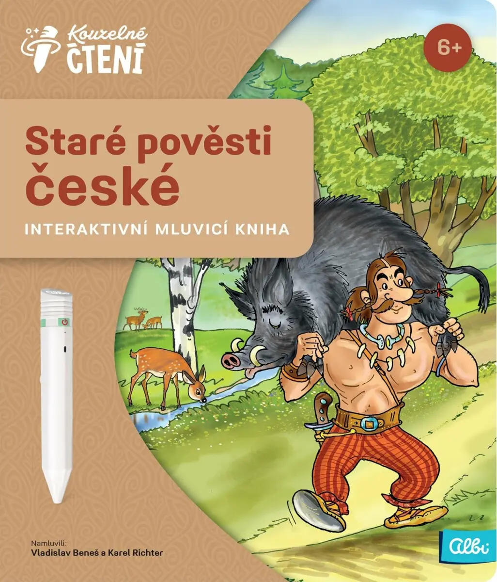 Kouzelné čtení: kniha Staré pověsti české