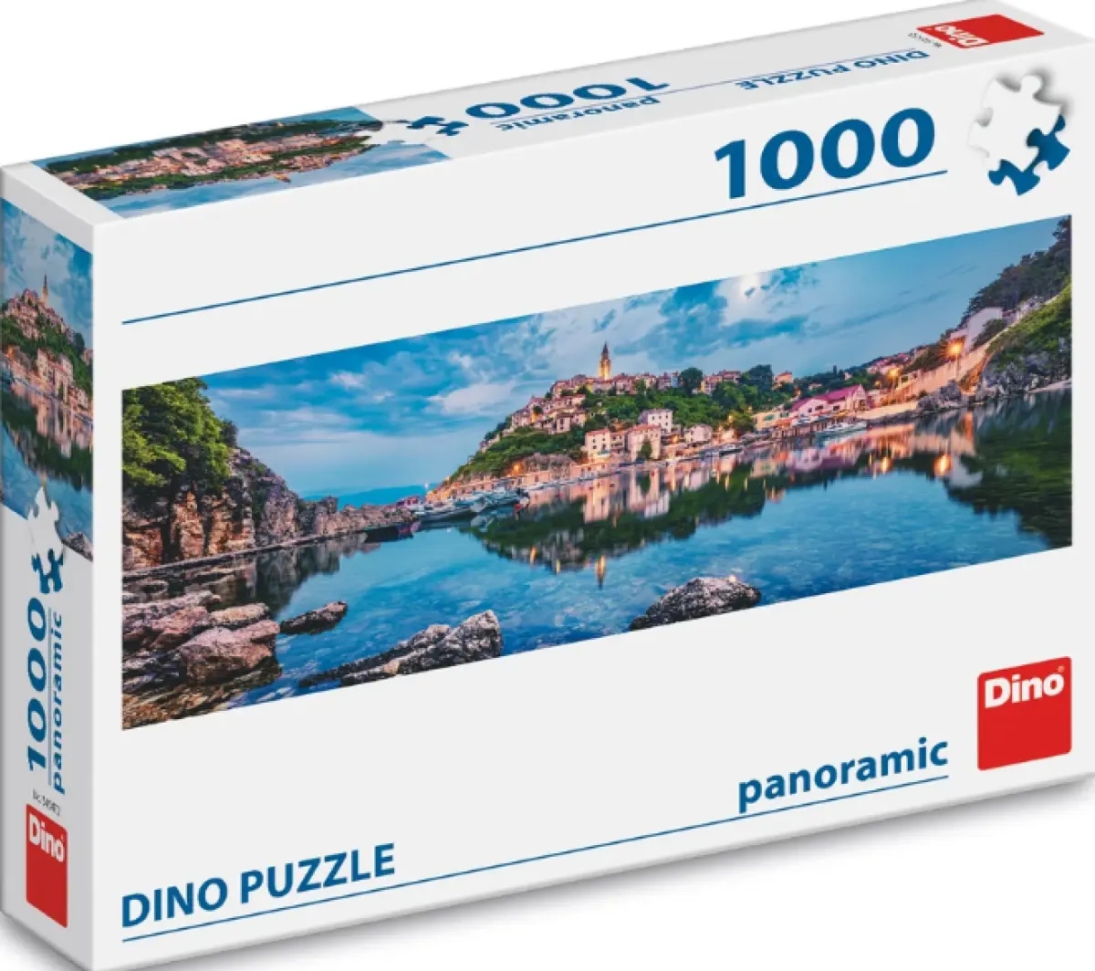 Ostrov Krk - Panoramic puzzle (1000 dílků)