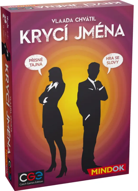 Krycí jména CZ - hra z kategorie Party hry