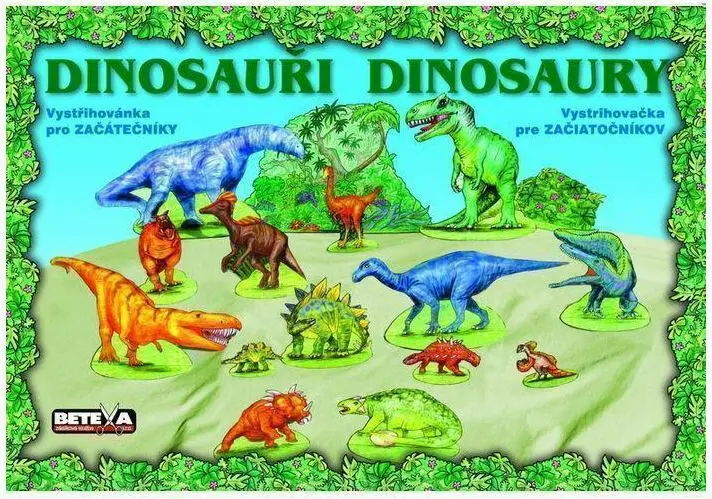 Betexa Dinosauři - vystřihovánky