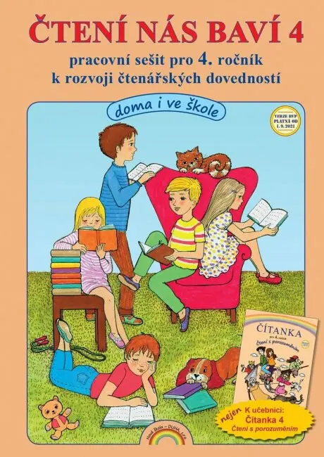 Čtení nás baví 4 (čtenářské dovednosti) - Lenka Andrýsková,Čtení nás baví 4 (čtenářské dovednosti) - Lenka Andrýsková - kniha z kategorie 1. stupeň