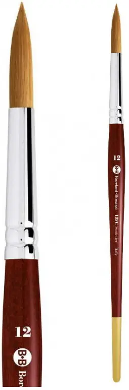 Kulatý syntetický štětec serie 13/C – velikost 2