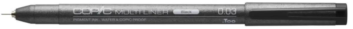 Copic Multiliner SP černý – štětcový (BS)