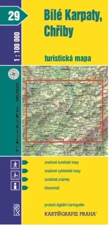 Bílé Karpaty,Chřiby (turistická mapa) - kniha z kategorie Mapy Európy