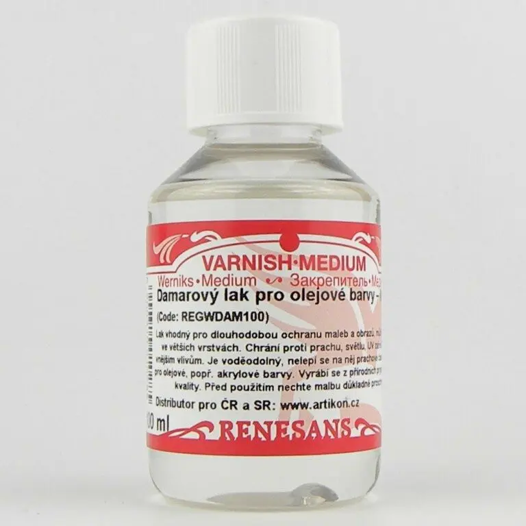 Damarový lak saténový anti UV Renesans 1000ml