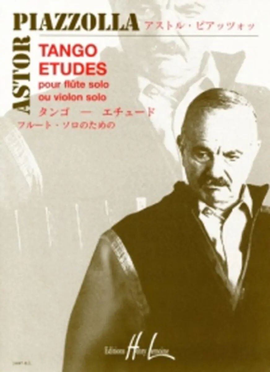 6 TANGO TUDES FLUTE OR VIOLIN - ASTOR PIAZOLLA