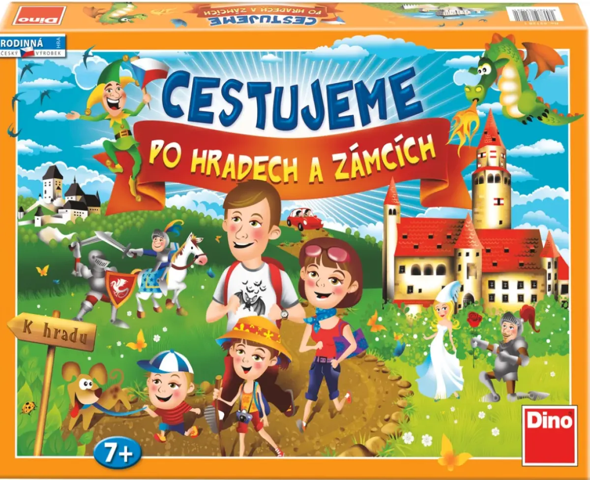 Cestujeme po hradech a zámcích - hra z kategorie Vzdelávacie hry