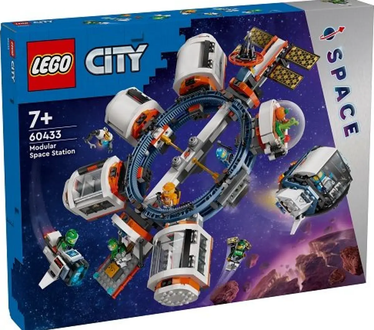 Lego® city 60433 modulární vesmírná stanice