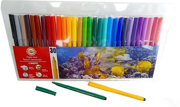 Koh-i-noor školní popisovače/fixy 30 ks
