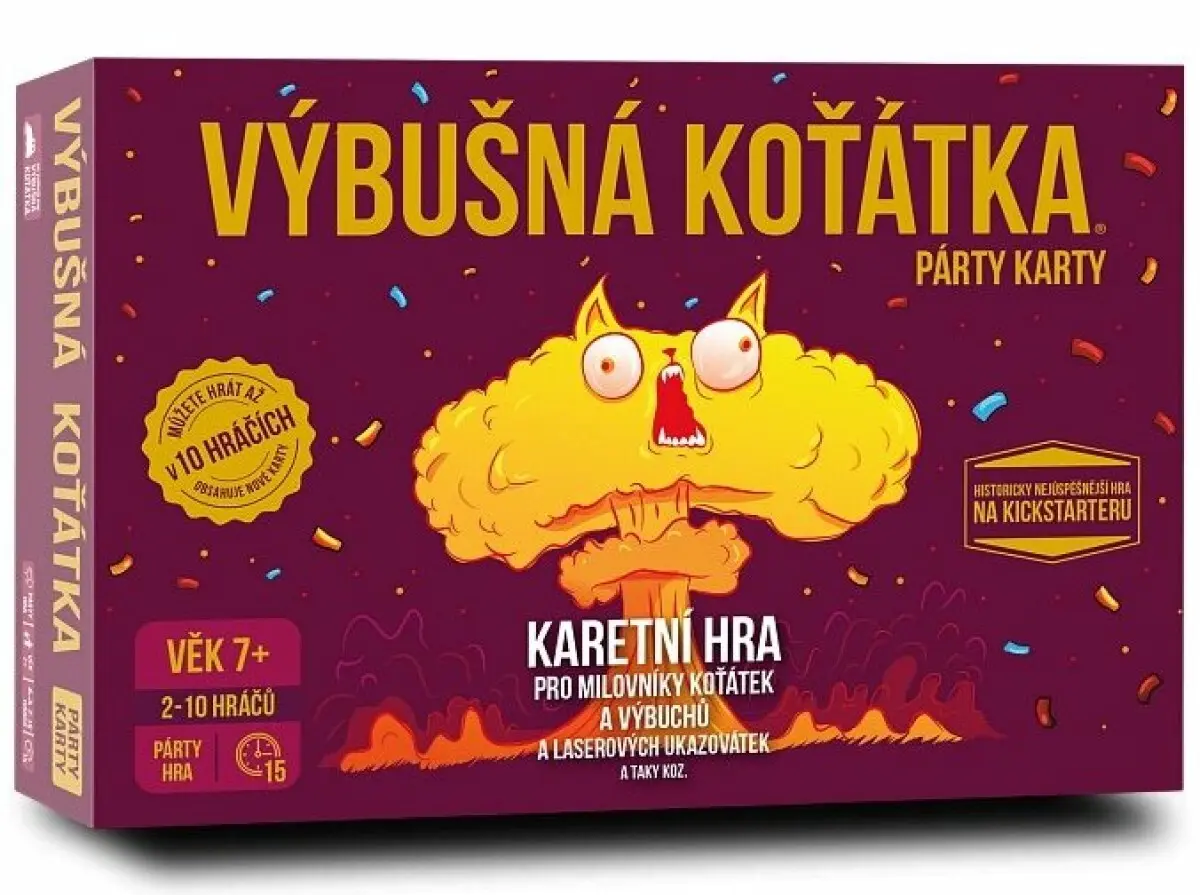 Výbušná koťátka: Párty karty