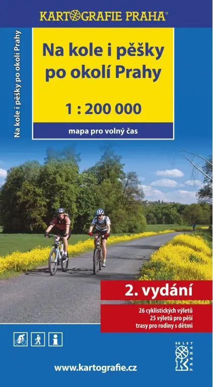 Na kole i pěšky po okolí Prahy /1:200 000