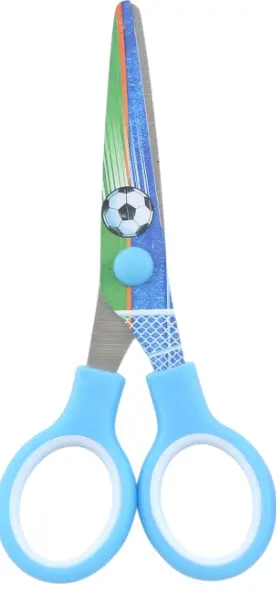 CONCORDE Školní nůžky Funny 13 cm s potiskem - mix 2 barev