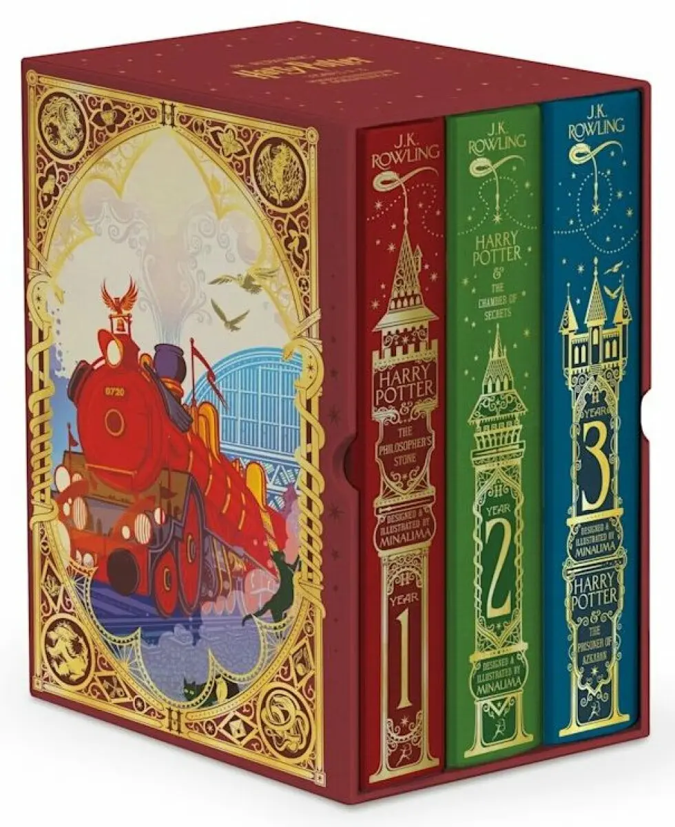 Harry Potter 1-3 Box Set: MinaLima Edition - Joanne Kathleen Rowling