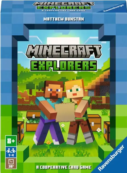 Ravensburger 22586 minecraft explorers karetní hra