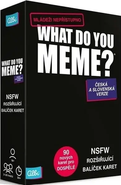 What Do You Meme Rozšíření Mládeži nepřístupno - Albi