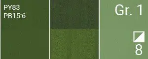 Kvaš Renesans Cover 20ml – 27 Cinnabar green deep