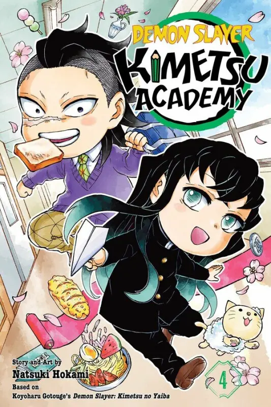 Demon Slayer: Kimetsu Academy 4 - Kojoharu Gotóge, Natsuki Hokami
